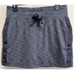Athleta Downtown Metro Gray Heather Pull On Skort Size S Women's